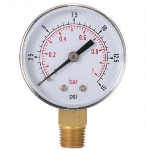water pressure gauge